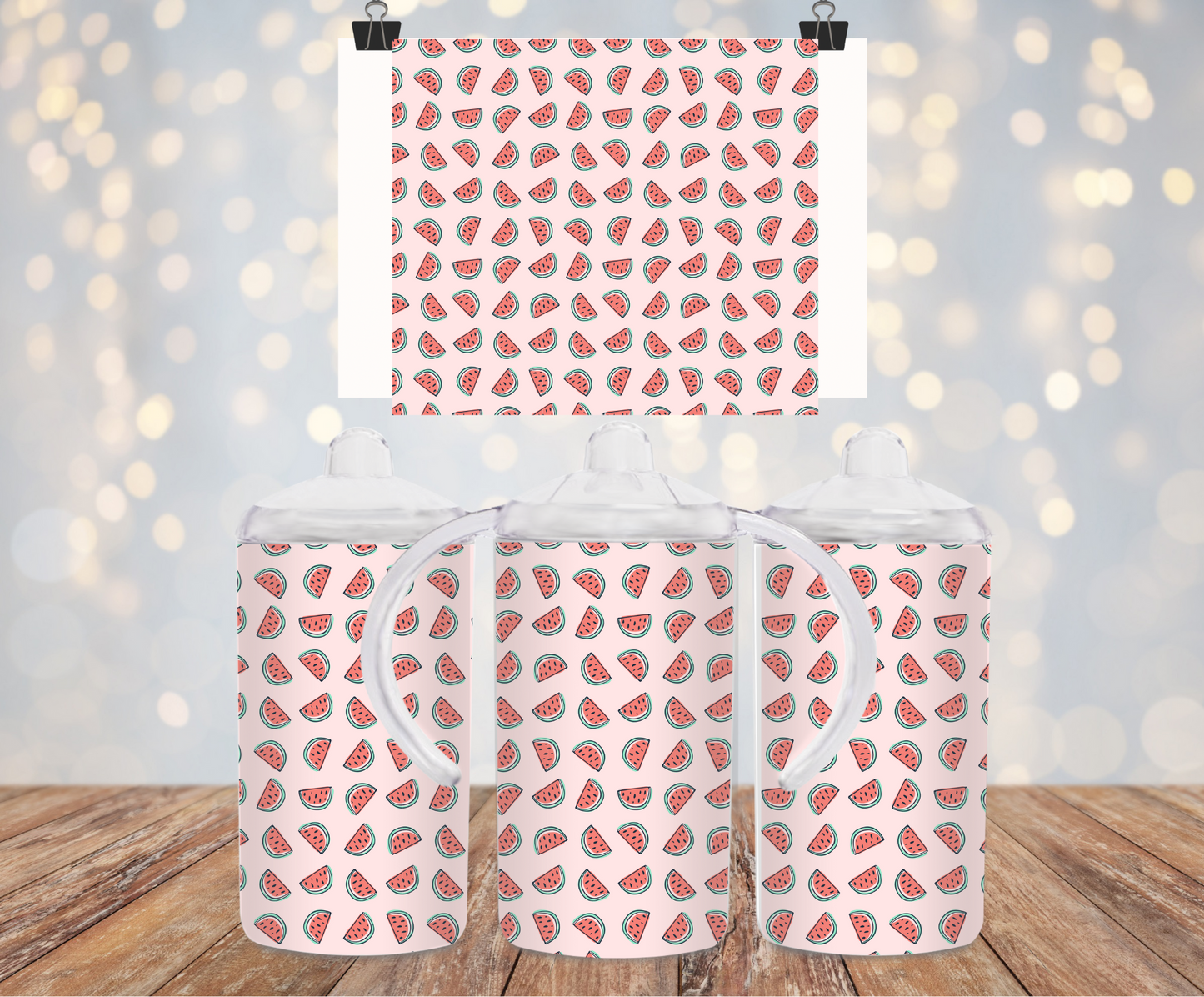 Watermelon Pattern Sippy Cup