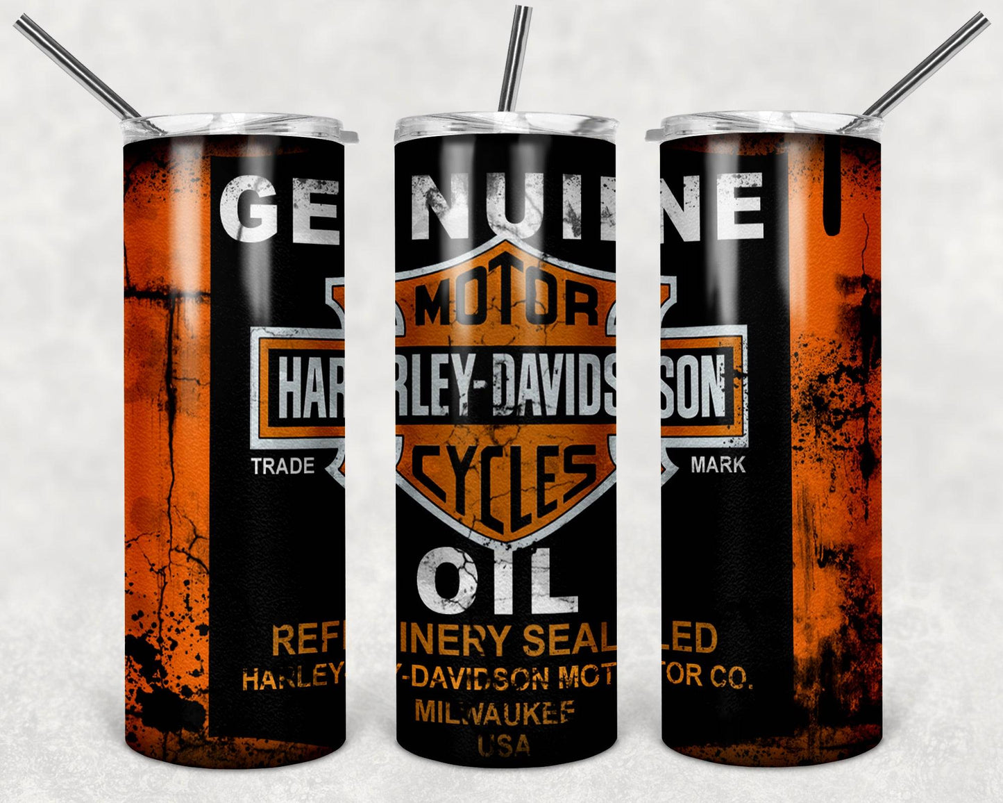 HD Motorcycle 20oz Tumbler