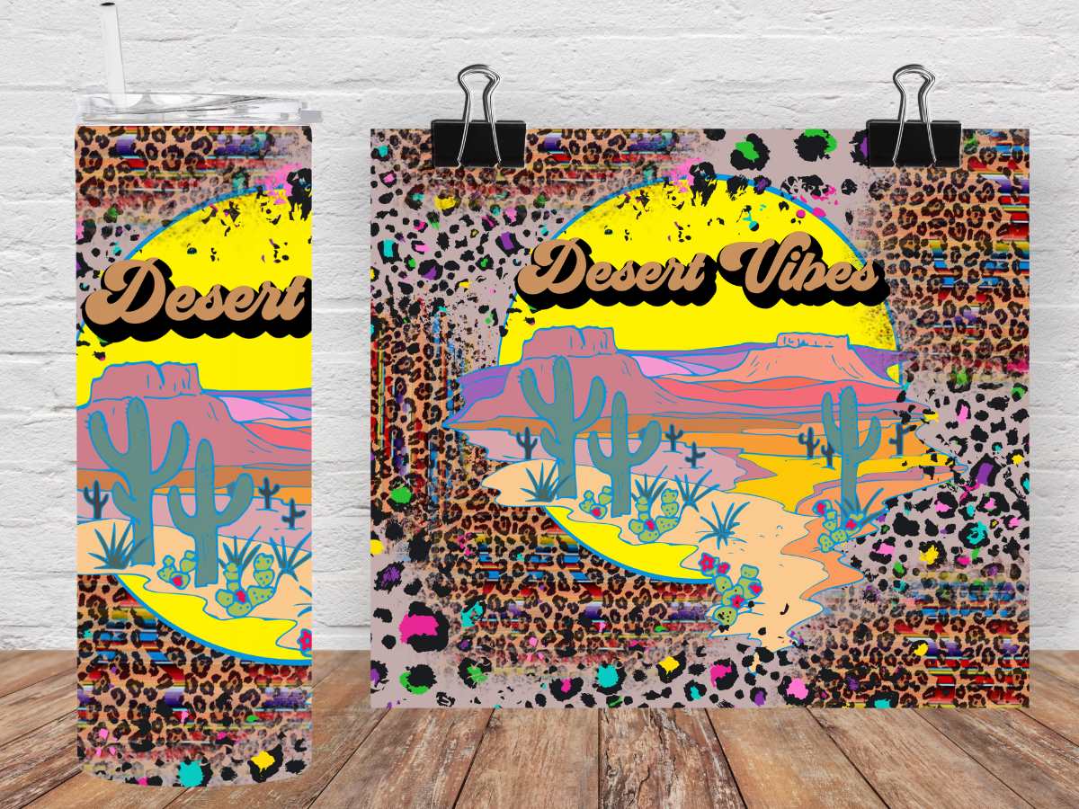Desert Vibes 20oz Tumbler