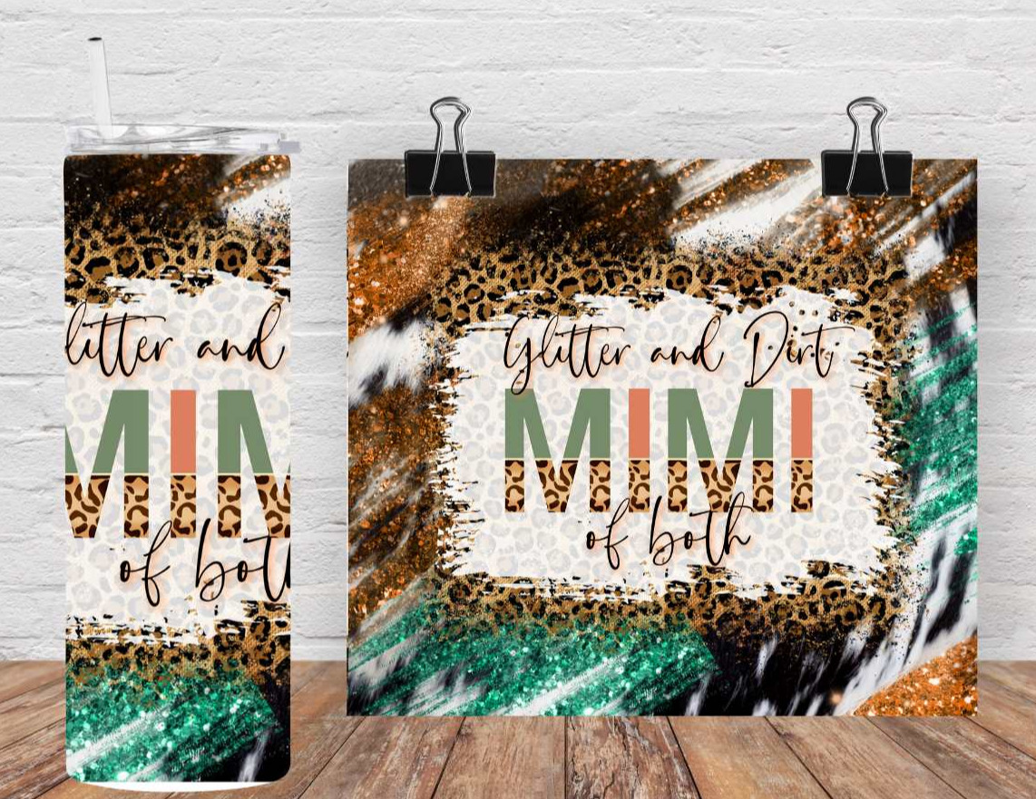 Glitter Dirt 20oz Tumbler