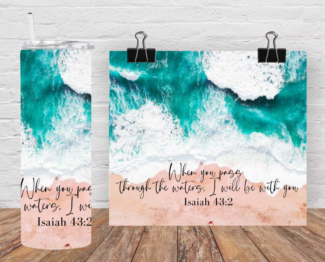 Isaiah 43:2 20oz Tumbler