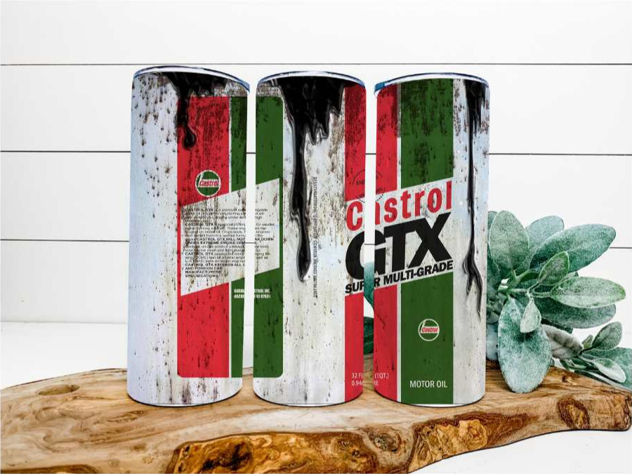 Castrol Motor Oil 20oz Tumbler