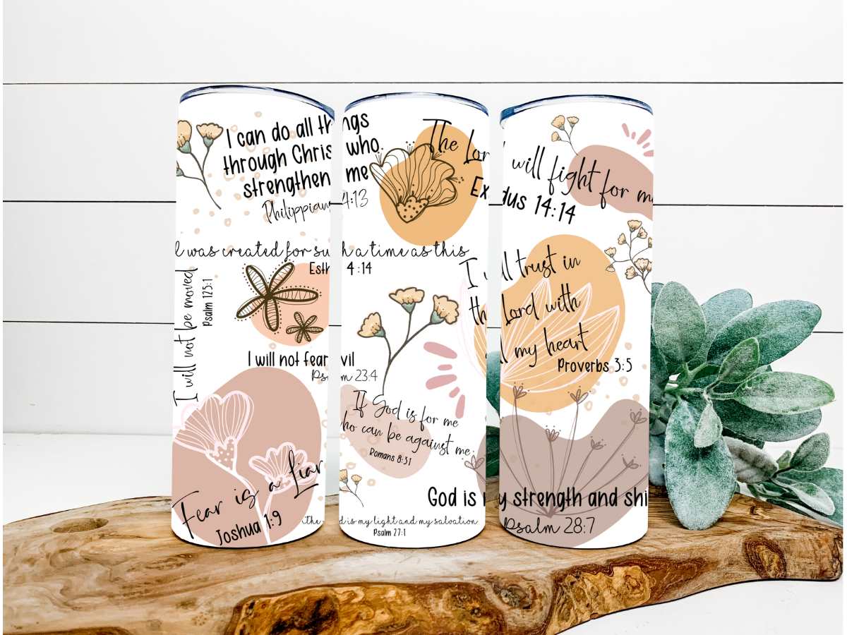 Bible Affirmations 20oz Tumbler