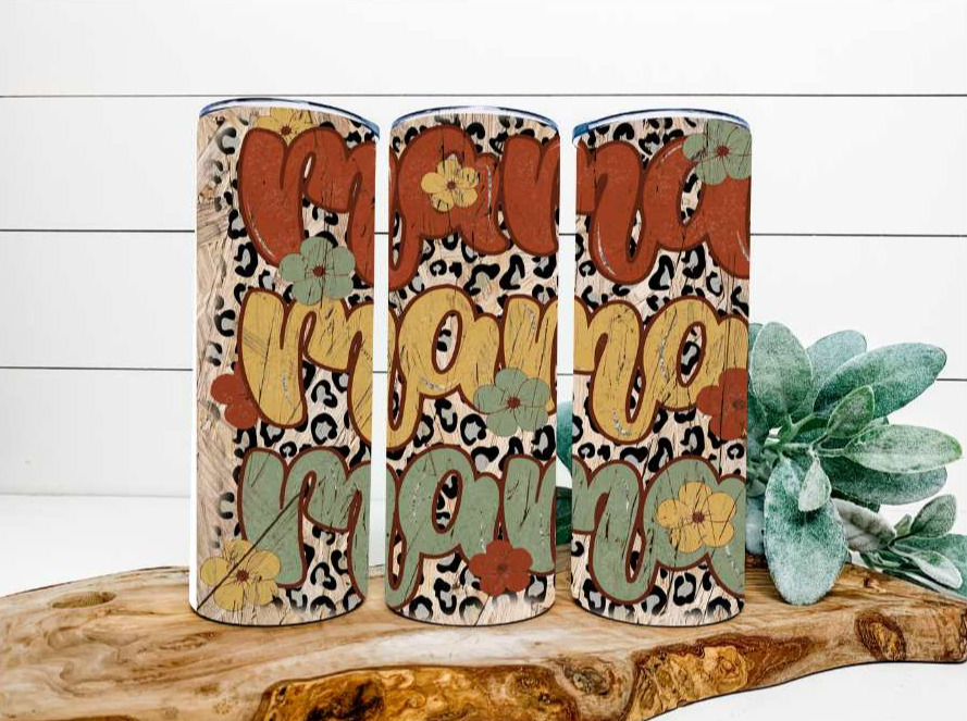 Mama Leopard 20oz Tumbler