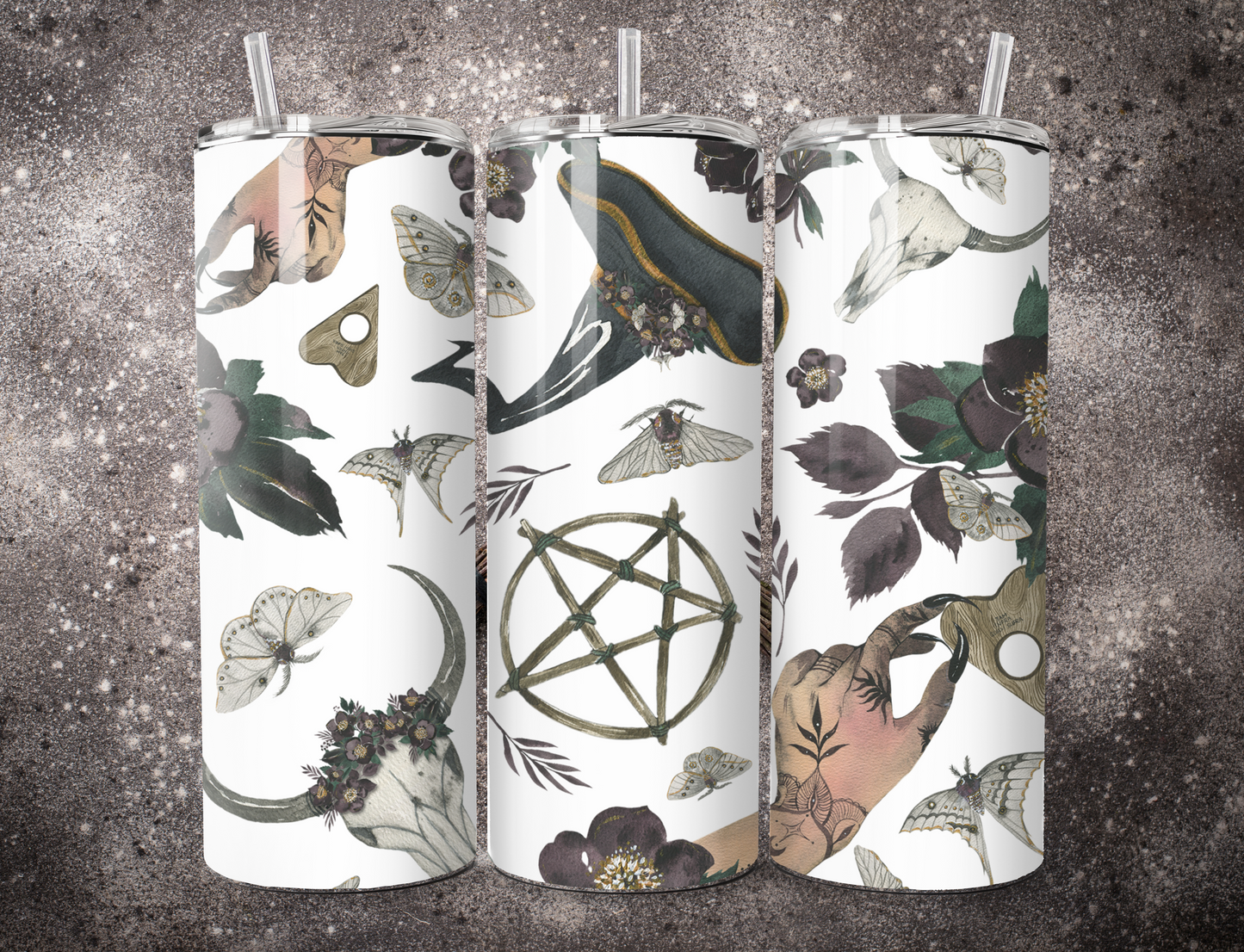 Witchy Themed Tumbler