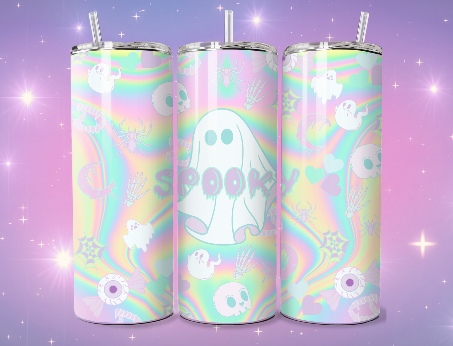 Pastel Halloween Tubmlers