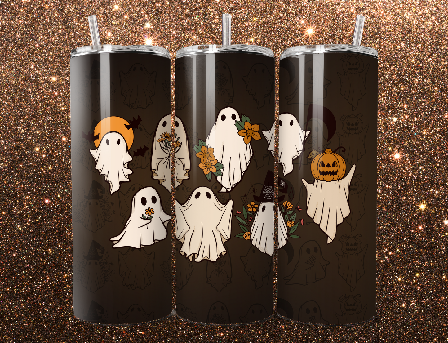 Retro Ghost Tumblers