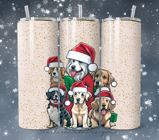 Puppy Dawg Christmas Tumbler