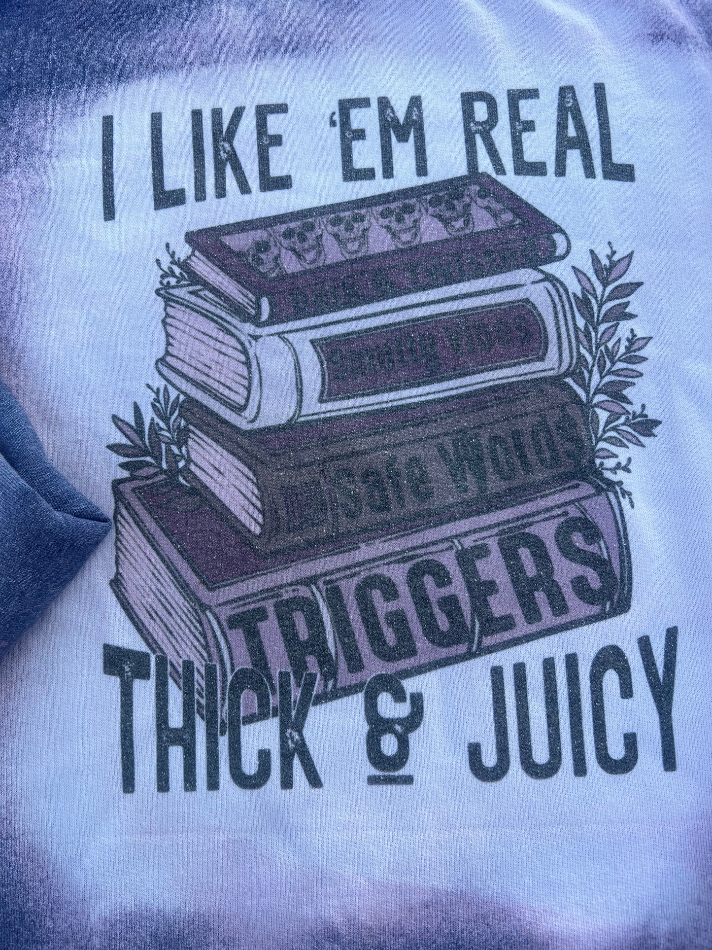 Thick and Juicy Book Crewneck Sweater