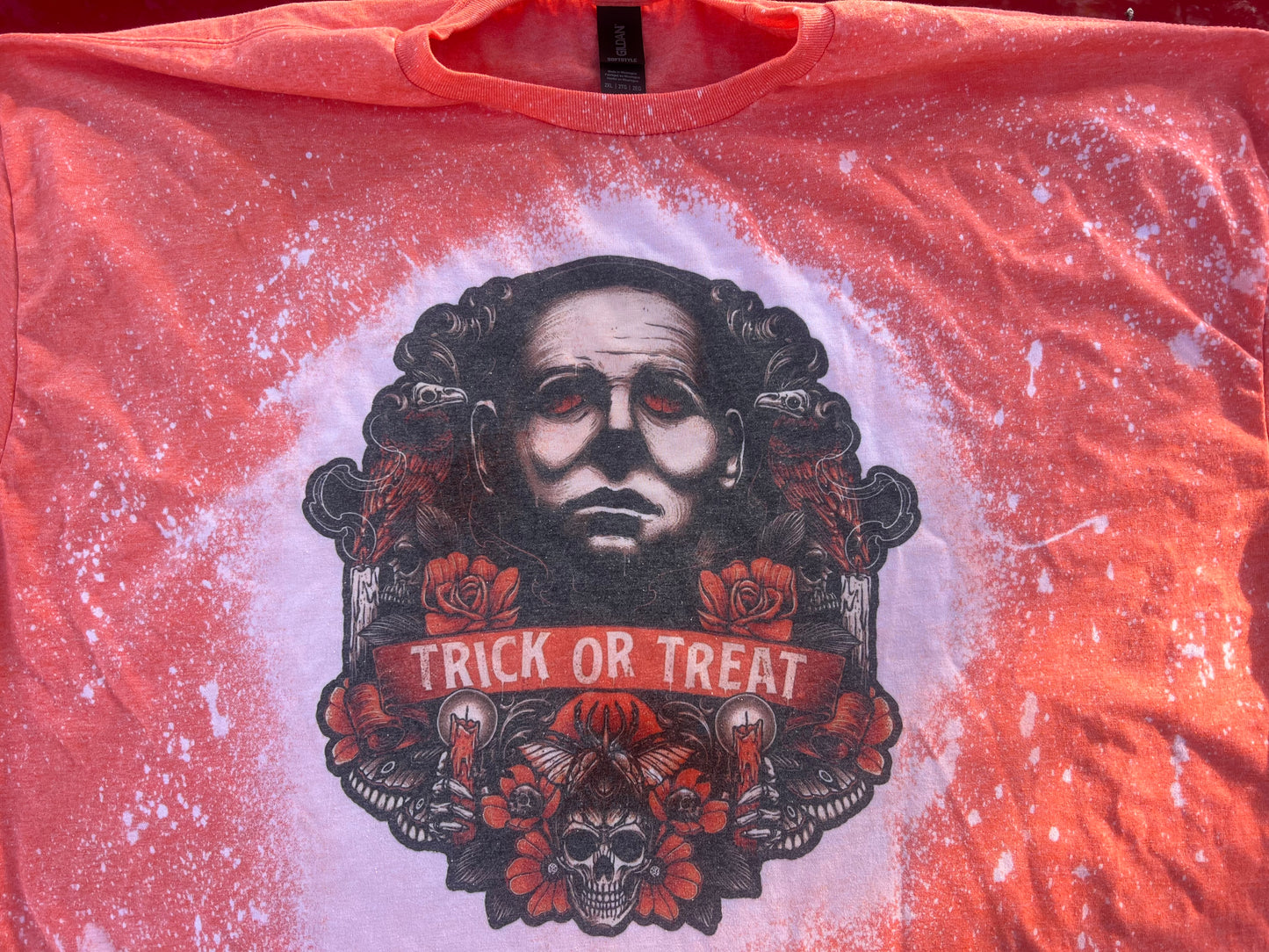 Halloween Bleached Shirt