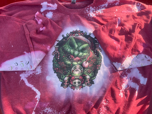 Oogie Boogie with Pattern Elbow Sweater