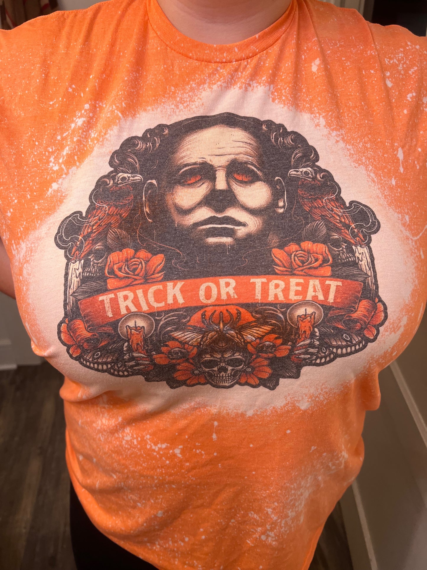 Halloween Bleached Shirt