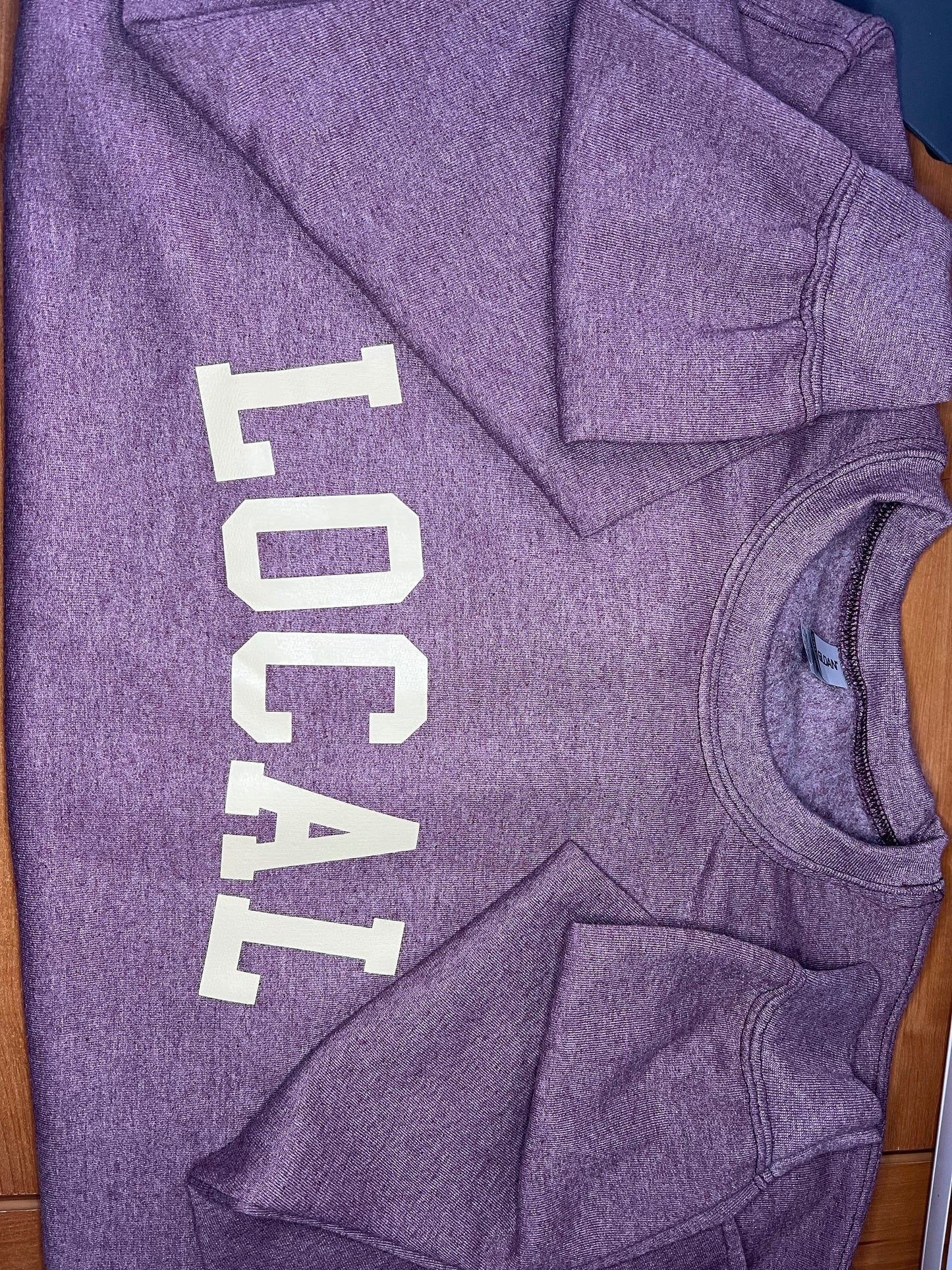 LOCAL Mauve and Cream Sweatshirt