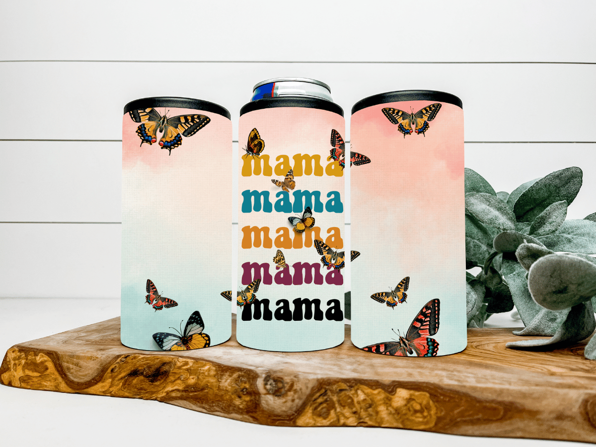 Mama and Butterflies Can Cooler