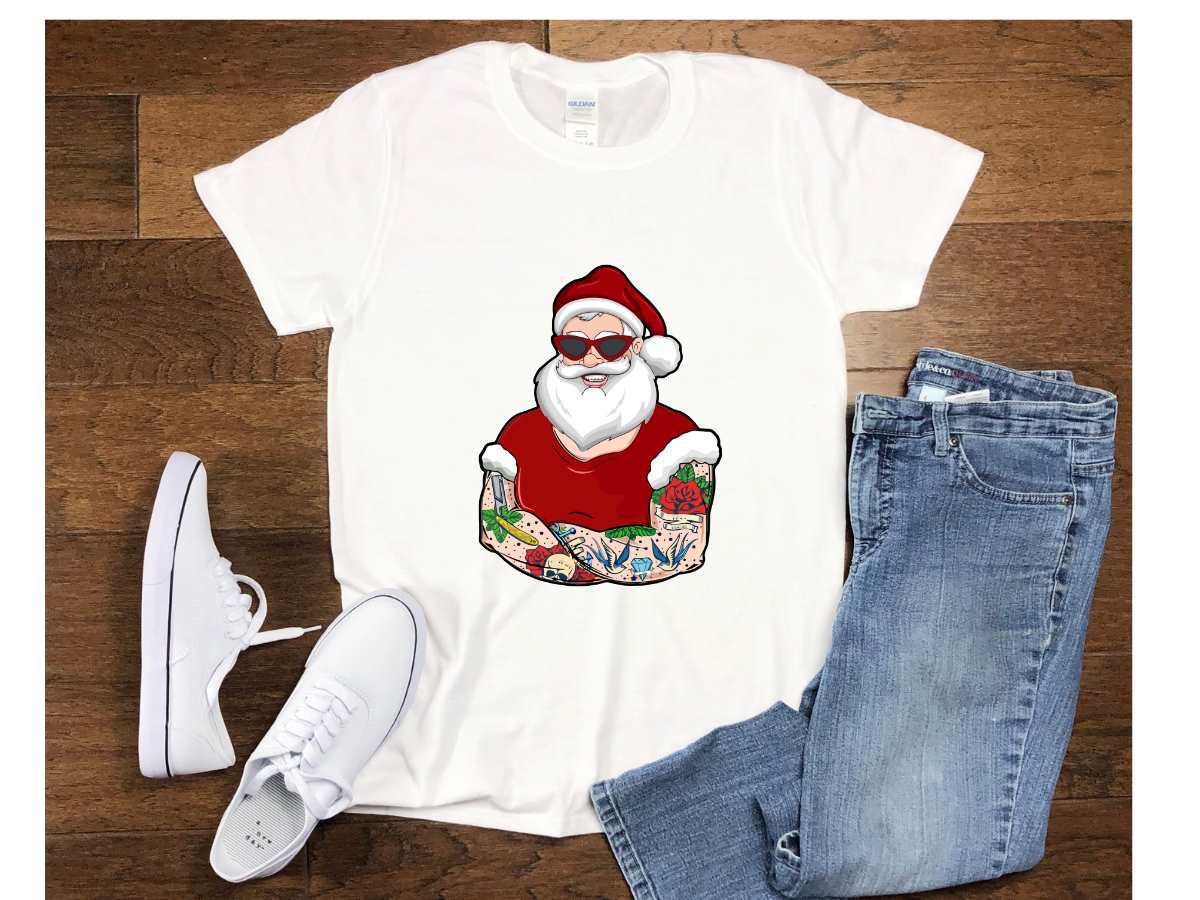 Tattooed Santa