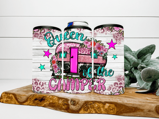 Queen of The Camper Can Cooler